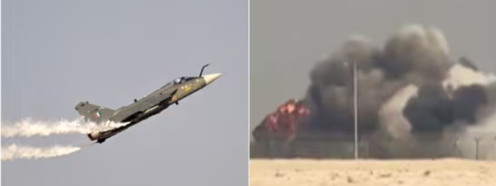 Indian Tejas Fighter Jet Crashes at Dubai Air Show